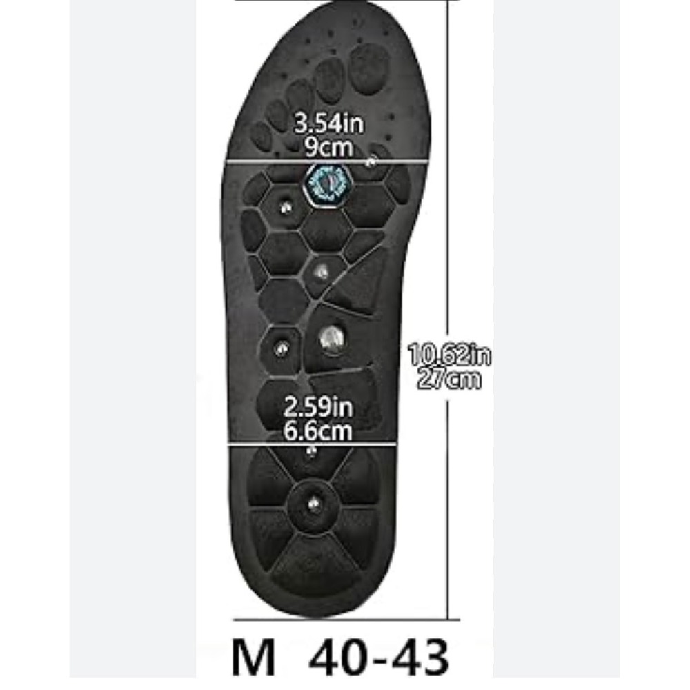 Pathway Motion Insoles Pro Magnetic Therapy Unisex M Black Orthotic Arch Support - Picture 10 of 12